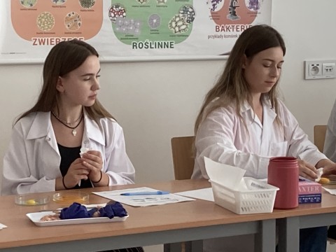 Zajęcia z biologii  w ramach „Małopolskiej Chmury Edukacyjnej- przedmioty ogóle III”