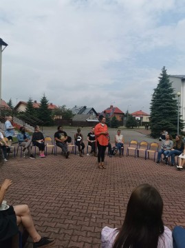 Polsko- ukraińsko- amerykańskie spotkanie w Szkole Dialogu.