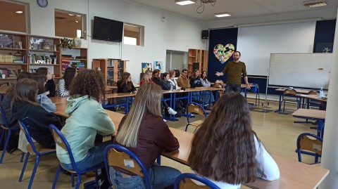 „Lekcje czytania” w Liceum im. Mikołaja Kopernika w Brzesku