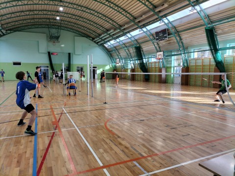POWIATOWA LICEALIADA W BADMINTONIE DRUŻYNOWYM