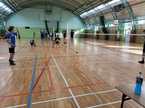POWIATOWA LICEALIADA W BADMINTONIE DRUŻYNOWYM