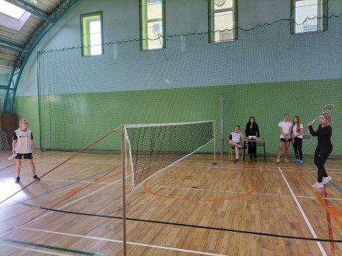 POWIATOWA LICEALIADA W BADMINTONIE DRUŻYNOWYM