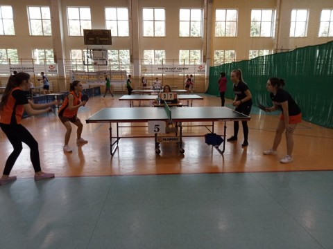 Mistrzostwa Powiatu w Tenisie Stołowym Drużynowym Szkół Ponadpodstawowych