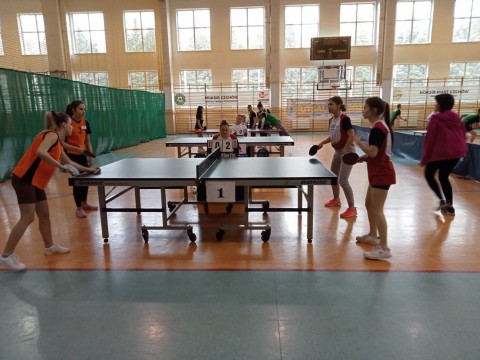 Mistrzostwa Powiatu w Tenisie Stołowym Drużynowym Szkół Ponadpodstawowych