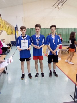 Mistrzostwa Powiatu w Tenisie Stołowym Drużynowym Szkół Ponadpodstawowych