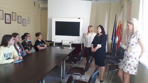 WIZYTA KLASY MEDYCZNEJ W SZPITALU POWIATOWYM