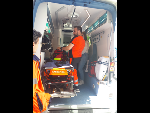 WIZYTA KLASY MEDYCZNEJ W SZPITALU POWIATOWYM