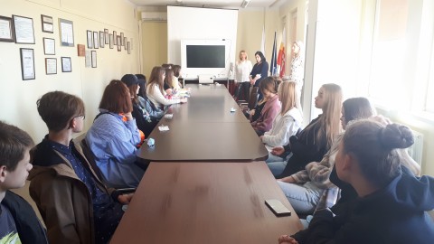 WIZYTA KLASY MEDYCZNEJ W SZPITALU POWIATOWYM