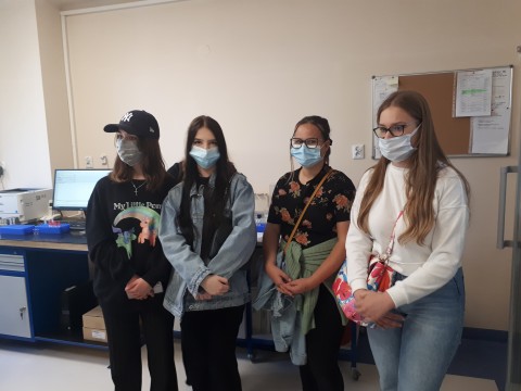 WIZYTA KLASY MEDYCZNEJ W SZPITALU POWIATOWYM