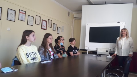 WIZYTA KLASY MEDYCZNEJ W SZPITALU POWIATOWYM