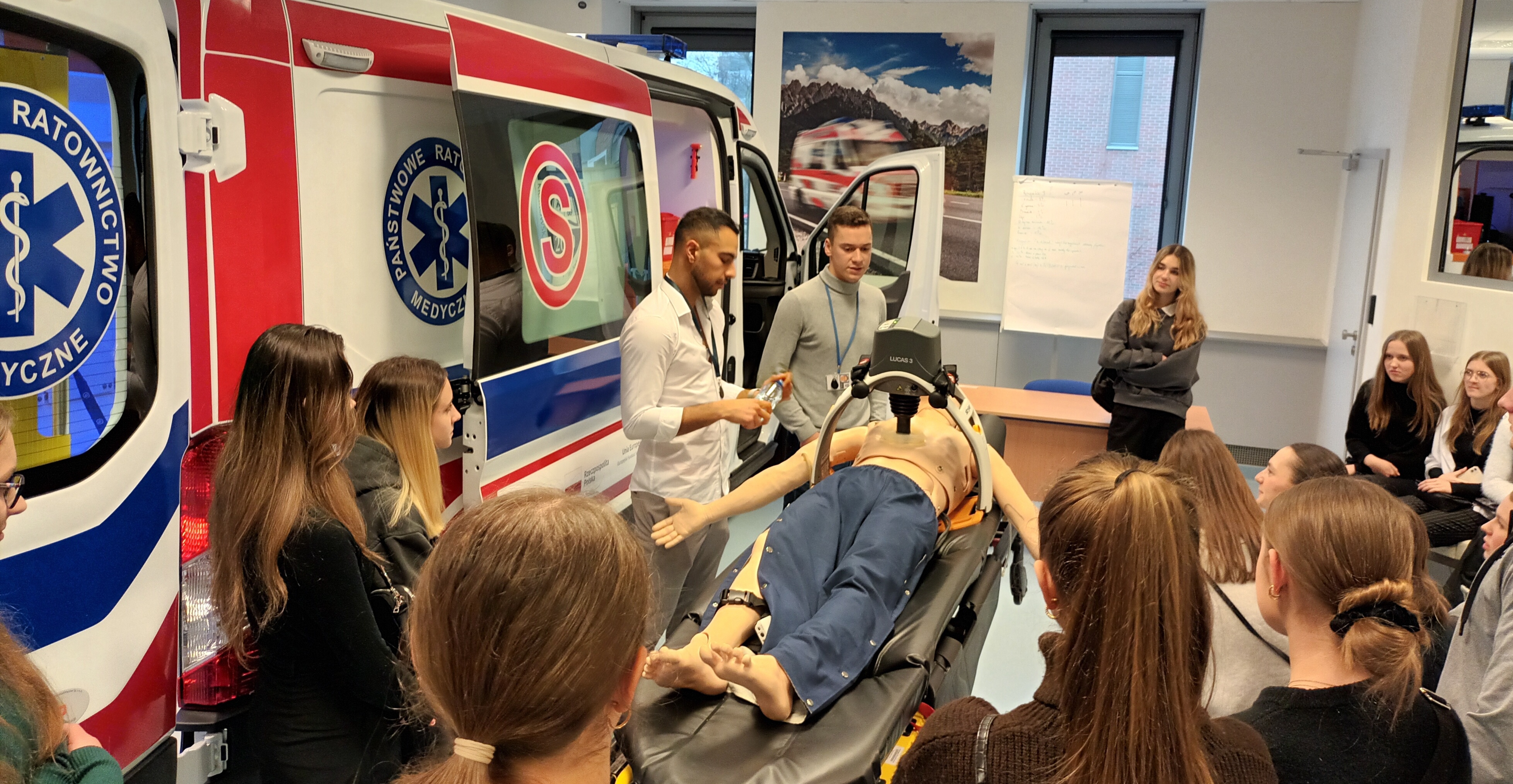 Uczniowie LO z wizytą na Krakowskiej Akademii im. Andrzeja Frycza Modrzewskiego